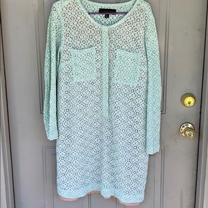 ♥️Victoria Beckham Target Floral Dress Mint 1X